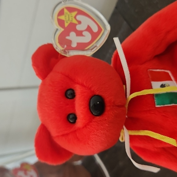 Ty beanie baby Osito Red bear Mexican - Picture 3 of 4
